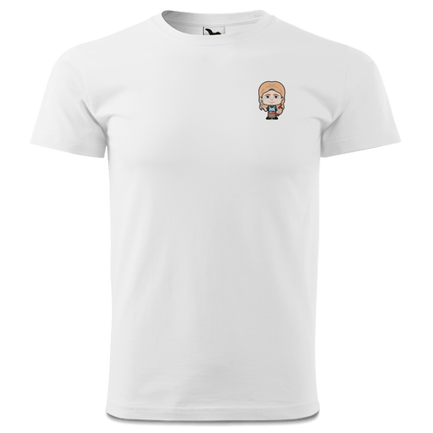 Die Sinzerin Griller T Shirt Herren Weiss Landlmuehle Front