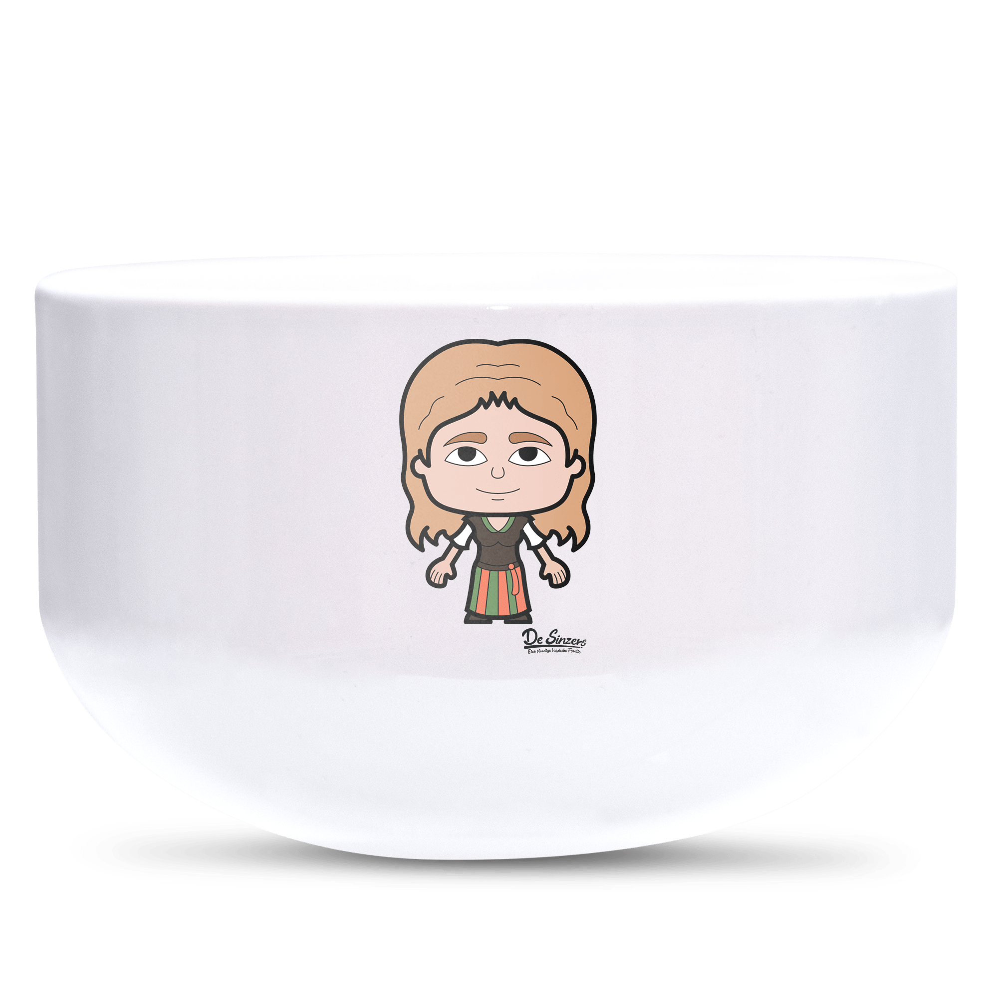 Die Sinzerin Grundfiguren Keramik Mueslischale Weiss 600ml Staffelberg Front