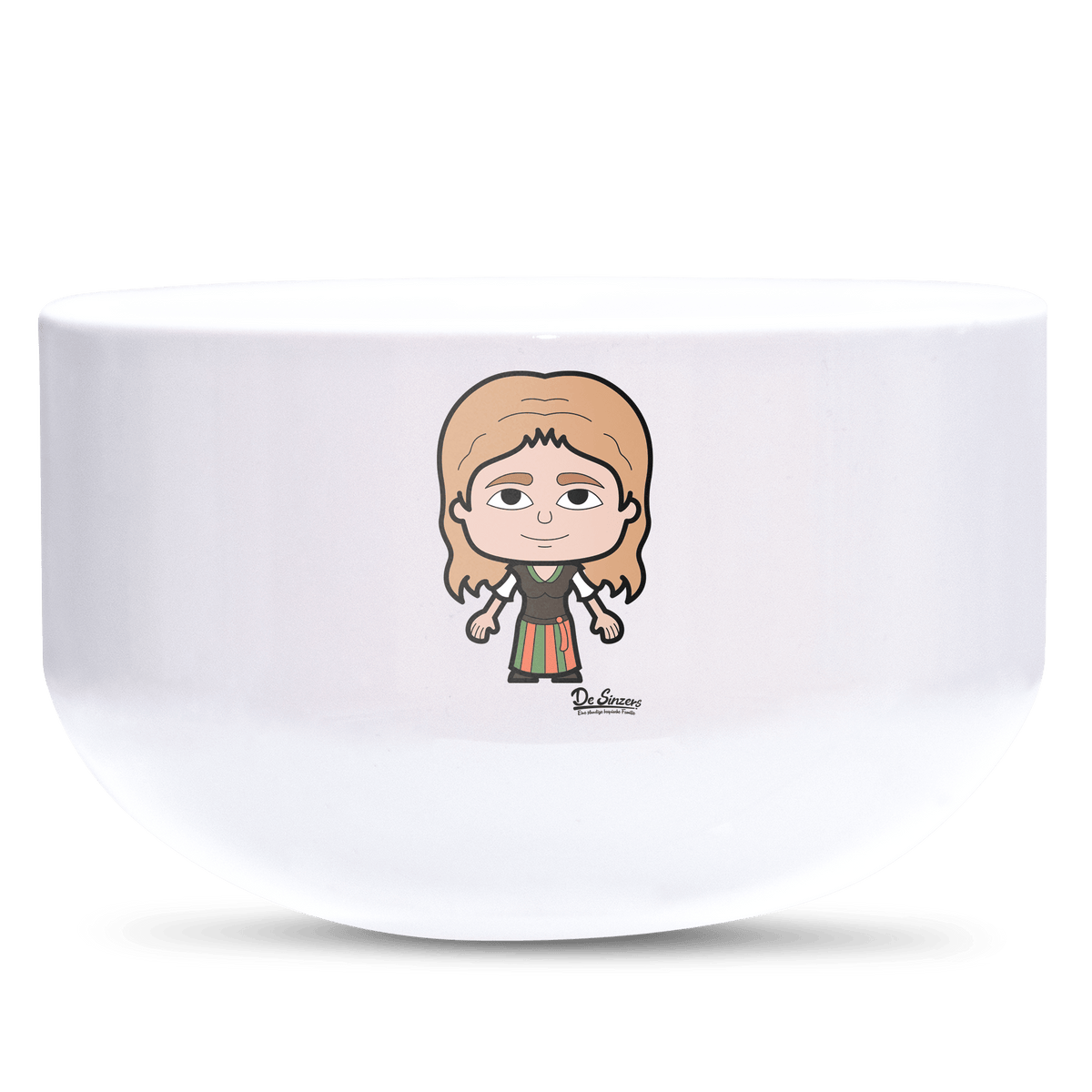 Die Sinzerin Grundfiguren Keramik Mueslischale Weiss 600ml Staffelberg Front