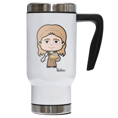 Die Sinzerin Leberkassemmel Edelstahl Thermobecher To Go 500ml Weiss Kindlwand Front