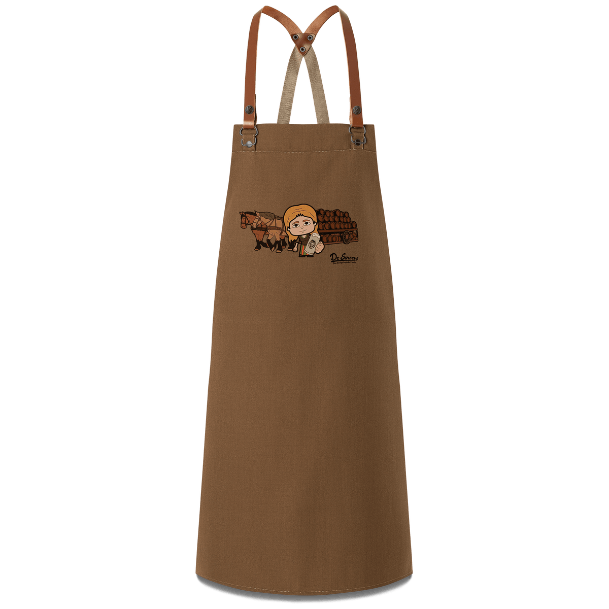 Die Sinzerin Pferdegespann Schuerze Braun Haidbichl Front