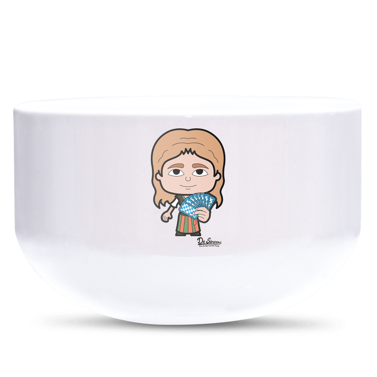 Die Sinzerin Schafkopfen Keramik Mueslischale Weiss 600ml Staffelberg Front