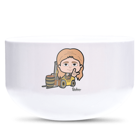 Die Sinzerin Staplerfahrer Keramik Mueslischale Weiss 600ml Staffelberg Front