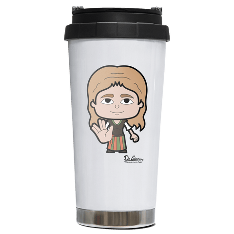 Die Sinzerin Star Trek Fingers Edelstahl Trinkbecher To Go 470ml Weiss Wildbarren Front