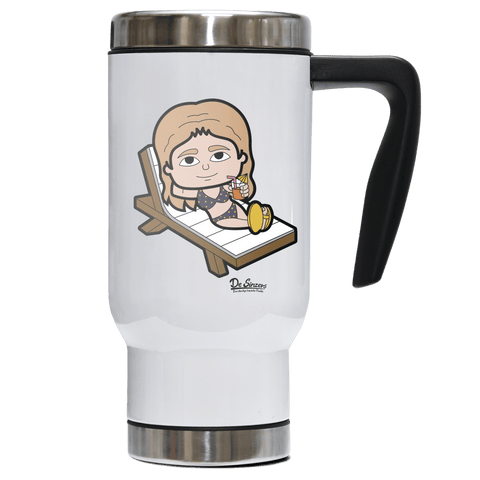 Die Sinzerin Summer Edition Edelstahl Thermobecher To Go 500ml Weiss Kindlwand Front