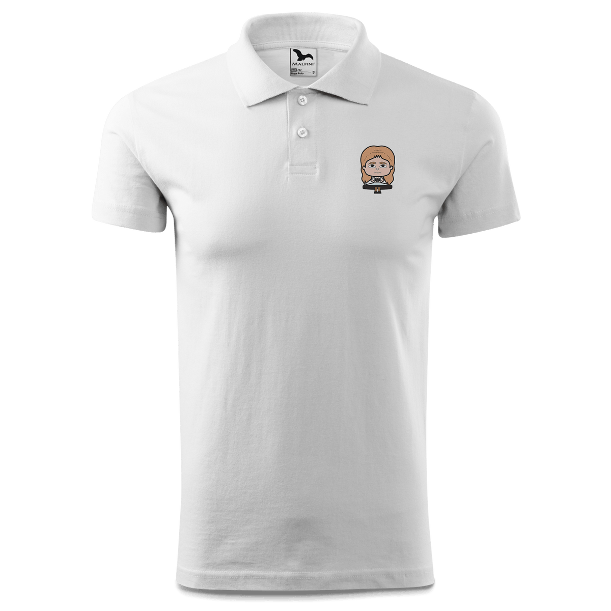 Die Sinzerin Trachtenverein Polo Shirt Herren Weiss Murnau Front