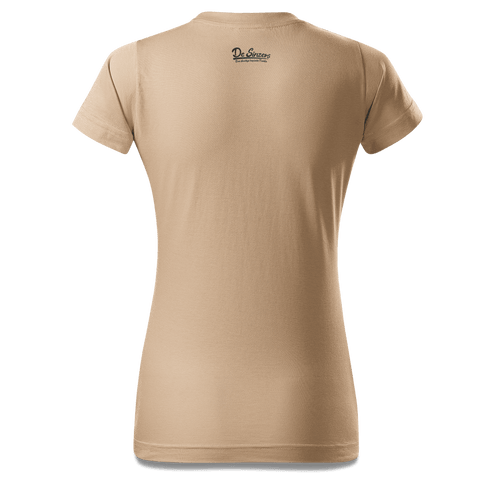 Die Sinzerin Trachtenverein T Shirt Damen Sand Fussen Back