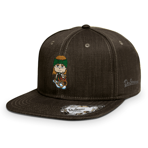 Die Sinzerin Winter Edition Cap Erwachsene Braun Meliert Baierbach Oblique