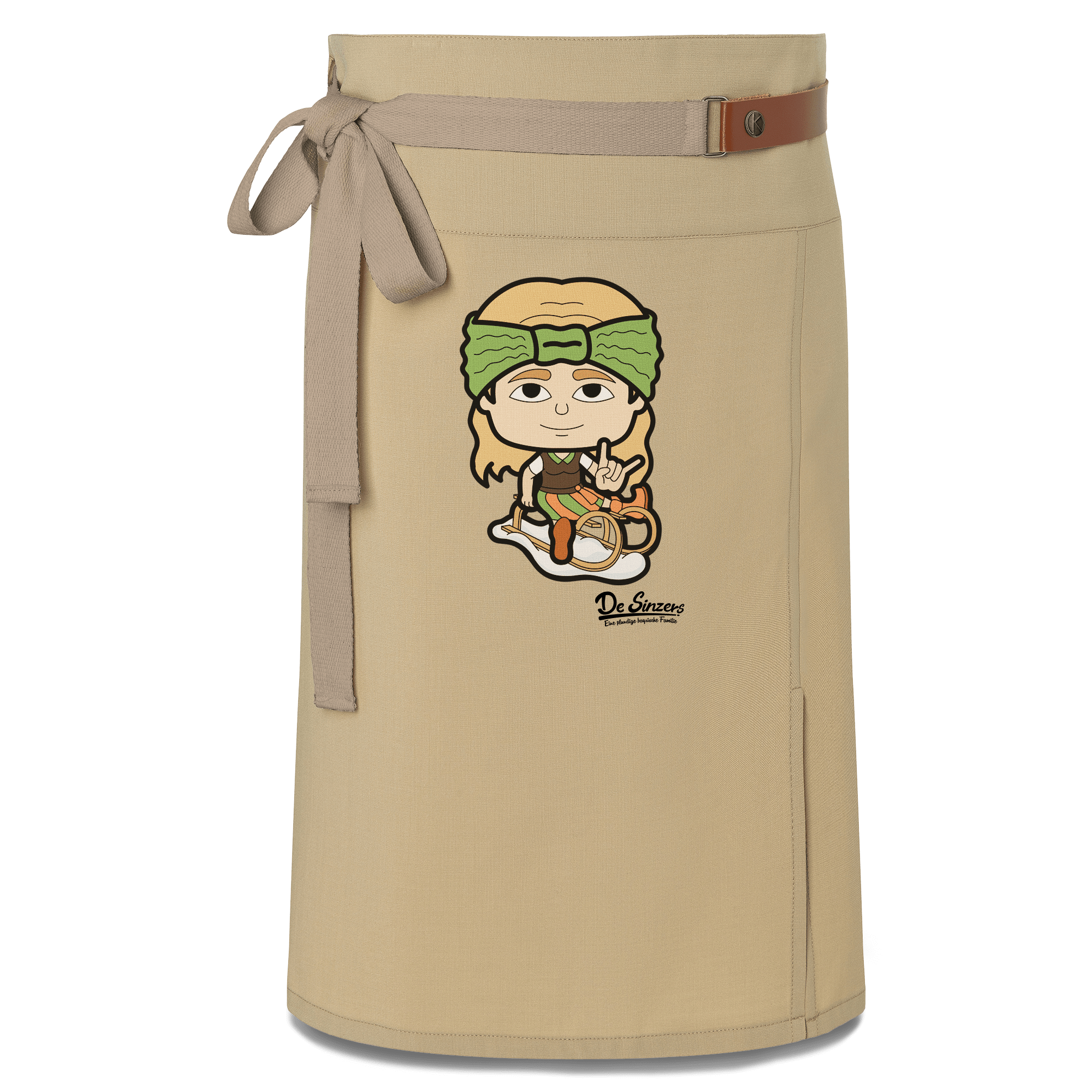 Die Sinzerin Winter Edition Schuerze Vorbinder Sand Nendlberg Front
